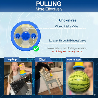 ChokeFree™ | Anti-Choking Suction Device for Kids & Adults